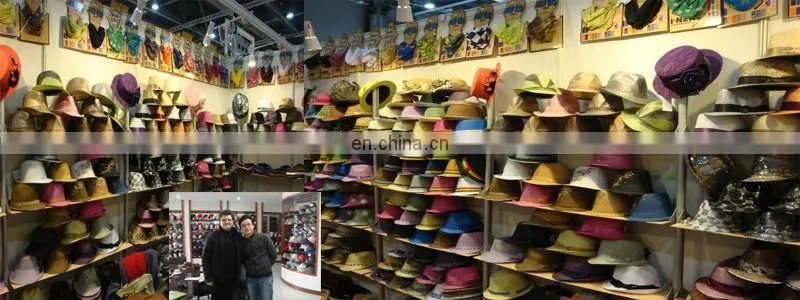LSF49 Ningbo Lingshang Wholesale Beautiful Ribbon Fabric fashion wholesale fedora hat