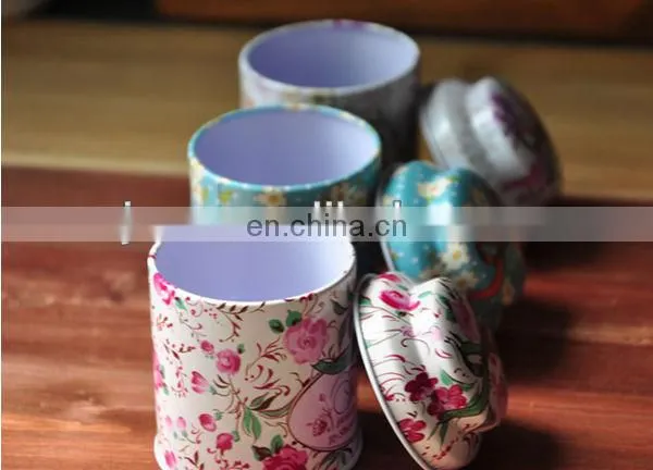 custom metal tea box