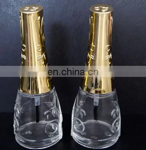 11.5ml beautiful skirt-shape girl nail polish bottle empty