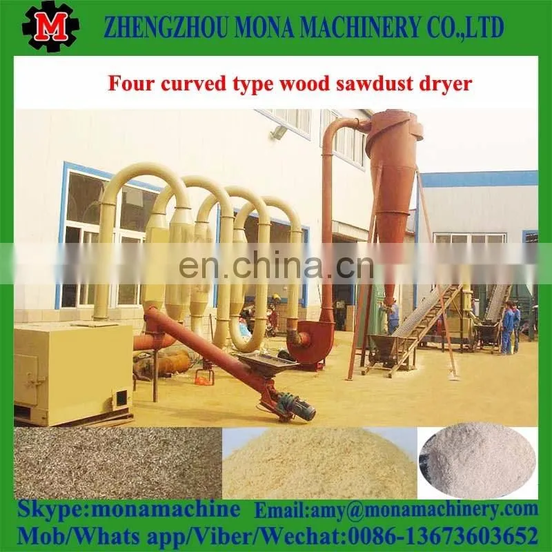 Low cost and high profit sawdust wood powder dryer for sale