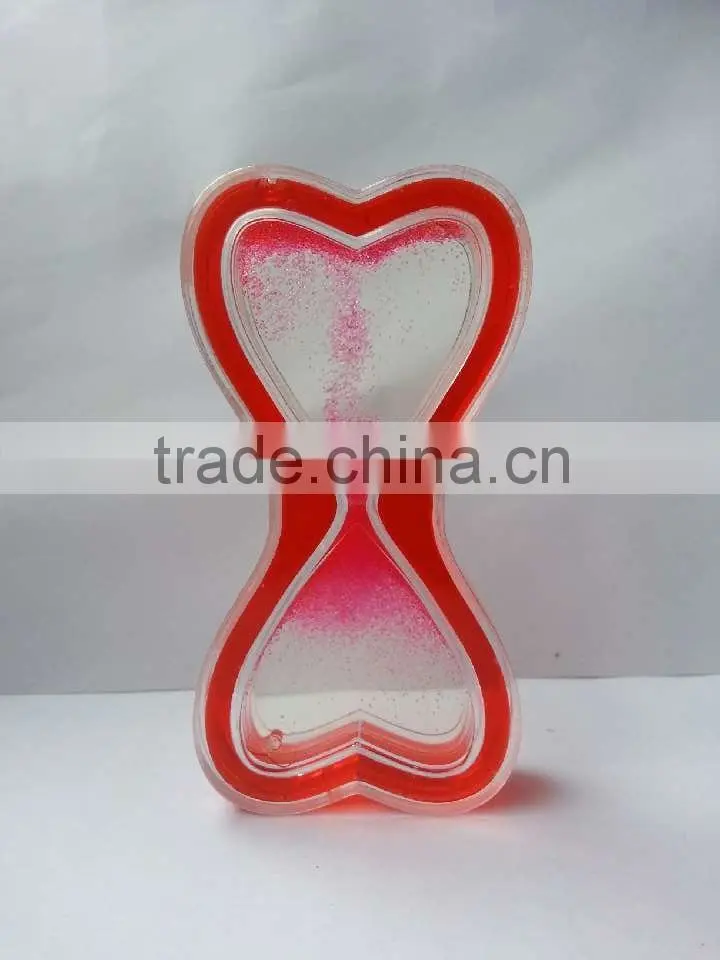 Floating Hourglass, Liquid Sand Timer