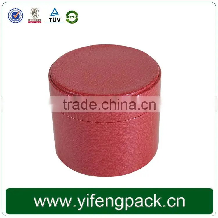 Custom design large round plain cardboard gift boxes wholesale Guangzhou Yifeng