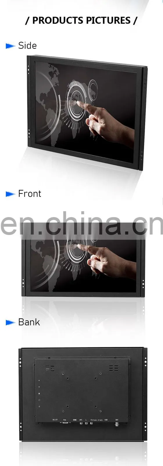 open frame 15 inch capacitive Touch screen usb tft Lcd Touch Screen Monitor display 15inch