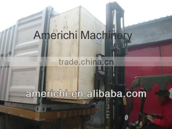 Puffed corn wheat snacks food extruder to Haiti