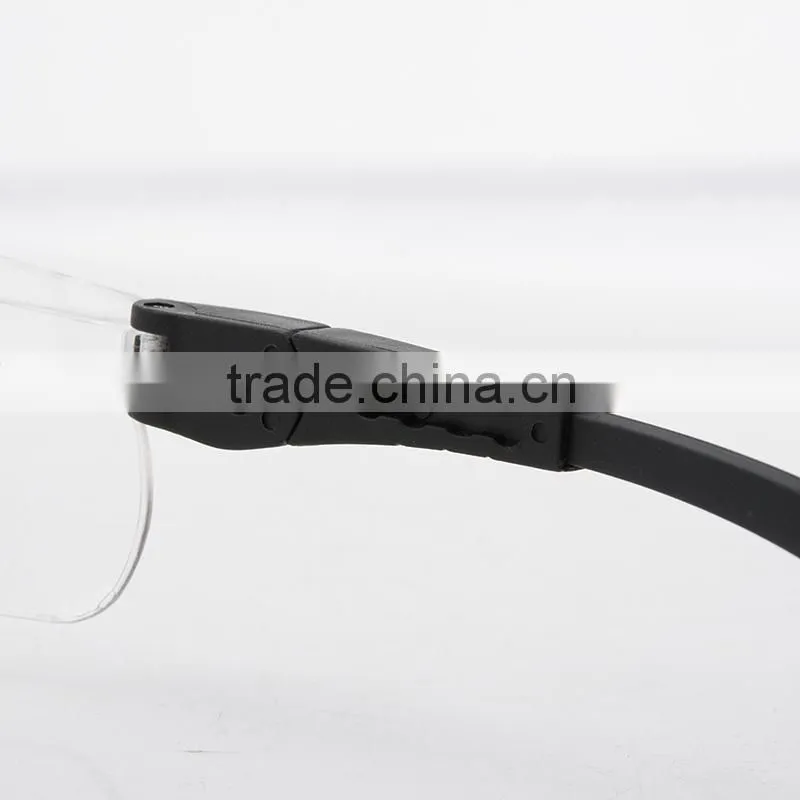 2015 glasses new style black frame single lens safety glasses