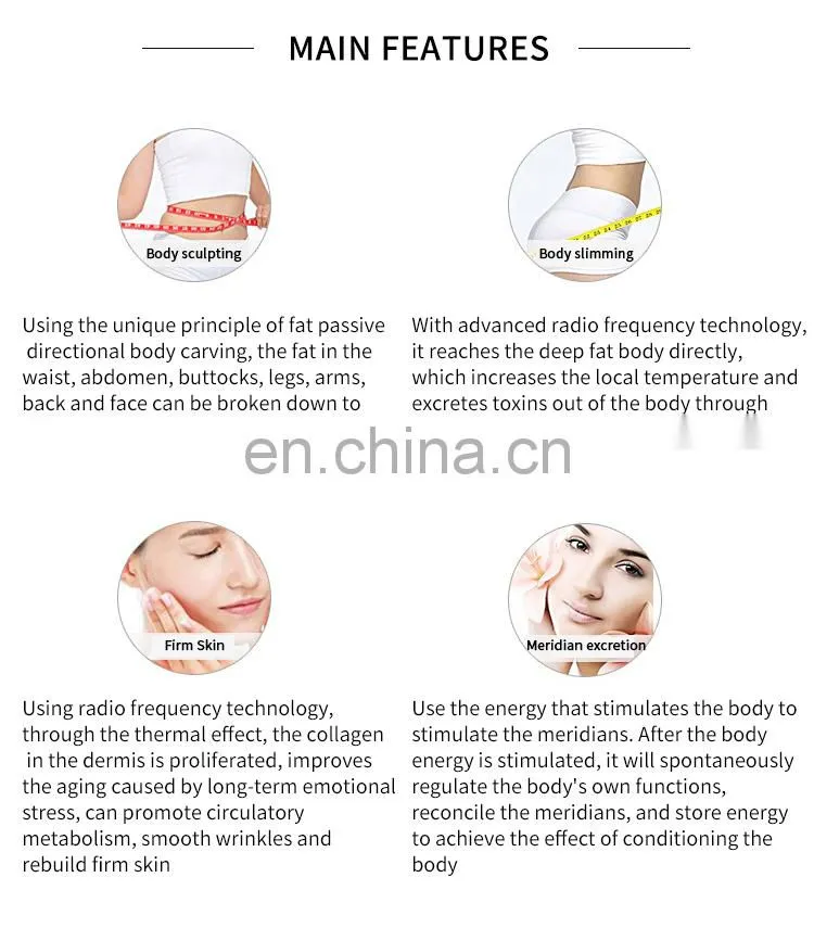 40K Cavitation Machine 6 In 1 Lipo Laser Multipolar RF Vacuum Slimming Instrument For Cellulite Massage Body Shaping Instrument