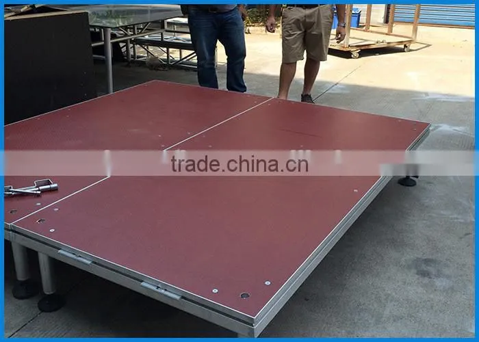 aluminum stage , folding outdoor concert stage, light stage for sale