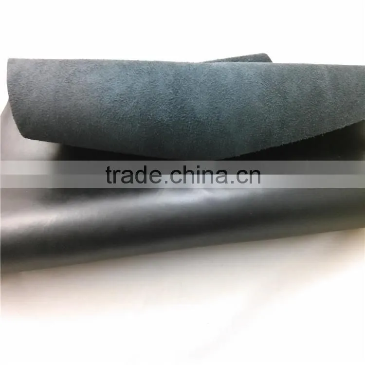 Pu Coatd cow leather for school shoes
