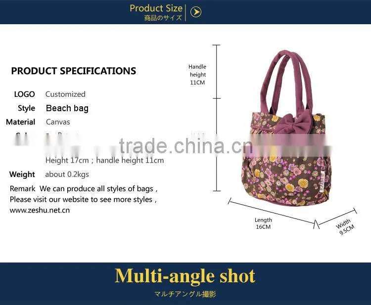 2015 New Design Beach Bag Fashion Ladies Handbag