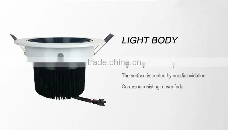 9w dimmable aluminum led outdoor down lighting