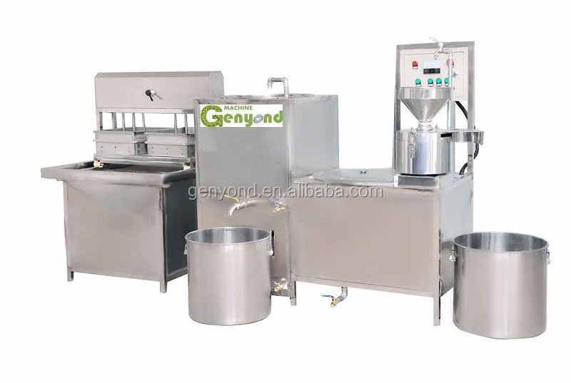 Automatic Stainless Steel Tofu Machine Maker Soya Milk Paneer Making Machine Soy Milk Tofu Production Line Bean Curd Machine