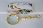 Promotion school stationery Metal rim Mini Magnifying glass wholesale