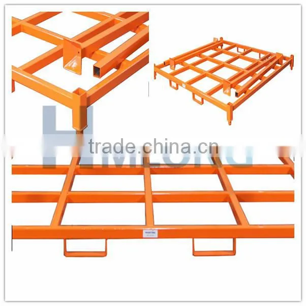 Warehouse foldable steel storage tire rack