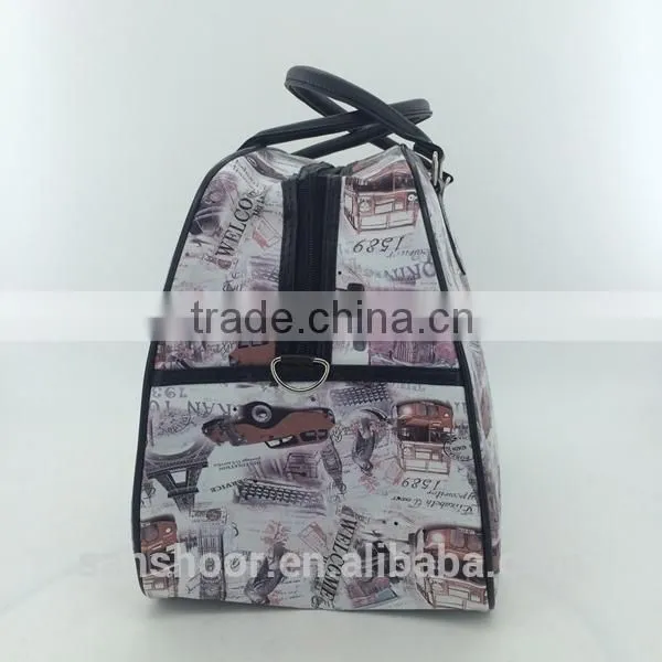 Multi-functional travel bag for luggage bag and garment bag (xx17)
