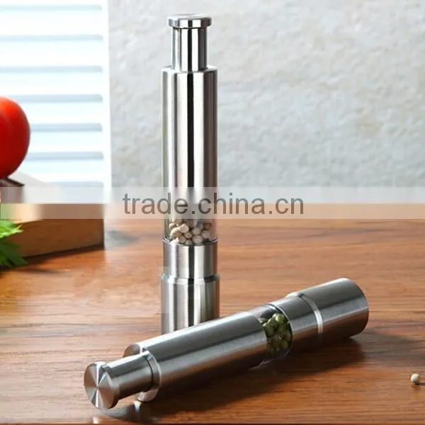 Original Pump and Grind Stainless Steel Manual mill Pepper mill