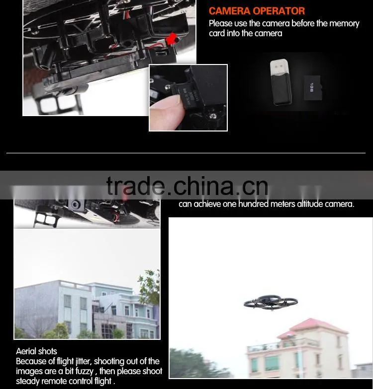 2014 new Product Large 61CM 4.5CH 2.4G 4-Axis Ufo Aircraft RC Quadcopter With Camera