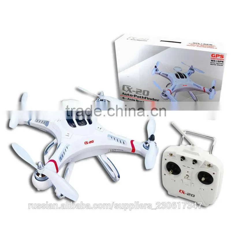 2014 Newest GPS Quadcopter. CX-20 CX20 AUTO-Pathfinder GPS Control Quadcopter can Carry Gopro Smart Drone 2.4G RC Quad Copter