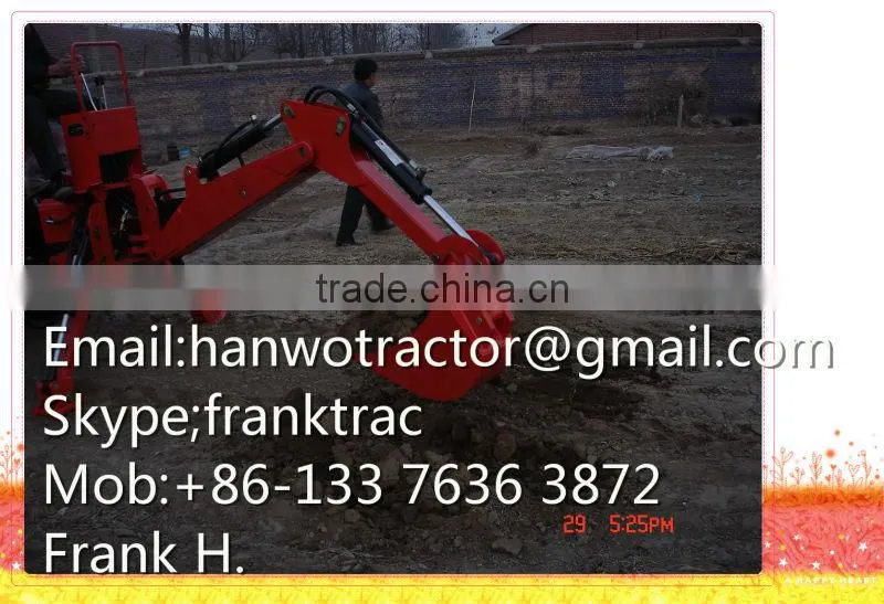 LW-7 type mini backhoe excavator