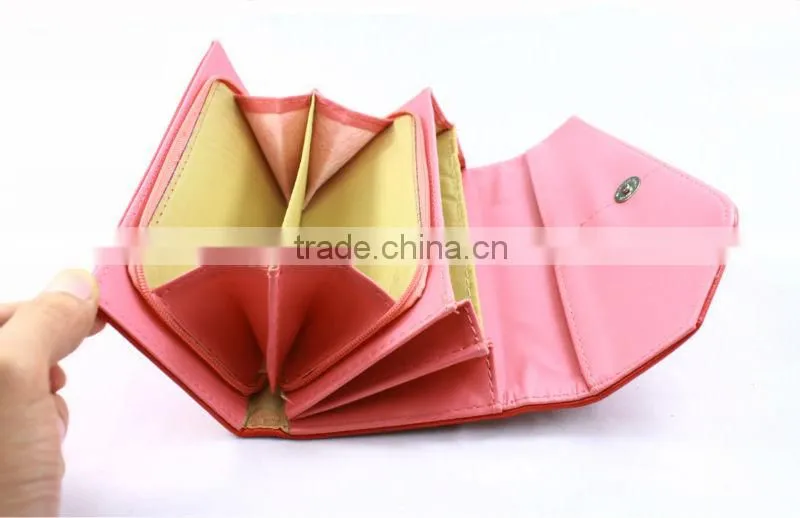 Factory price!Trendy multifuctional PU leather women purse,ladies wallet,women wallet