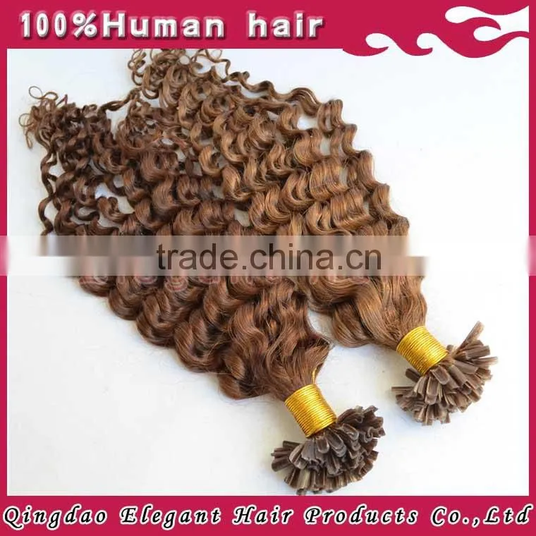 Nail/U Tip Hair extension for brazilian hair weave in alibaba