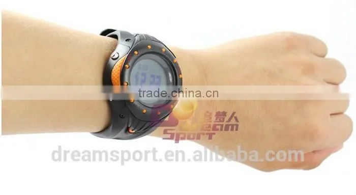 Wireless Heart Rate Monitor Chest Belt Wrist Pedometer Watch For Sports Running