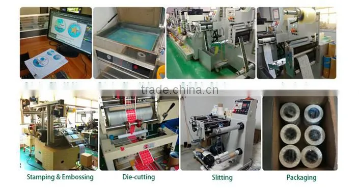permanent glue adhesive label for cosmetic with high quality