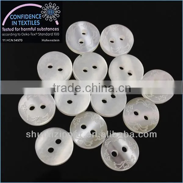 2 hole hot sale resin laser high quality shirt buttons