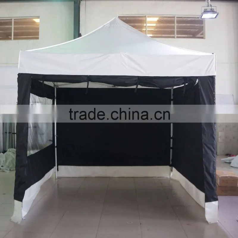 3m x3m small hexagon folding tents with window and door walls
