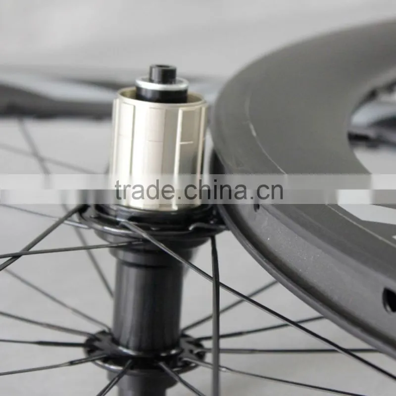56mm clincher carbon bicycle wheels 27mm width road bike wheelset R13 hubs Sapim CX-Ray spokes 56C