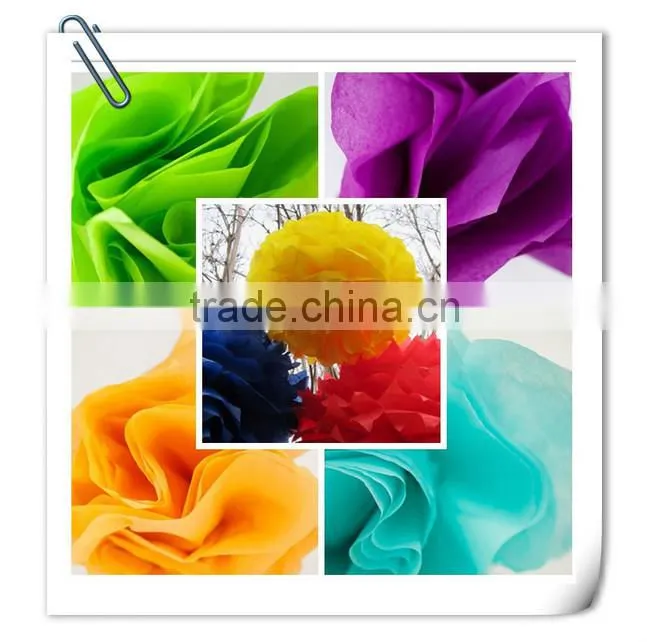 black wrapping thin paper for wrap clothes supplier