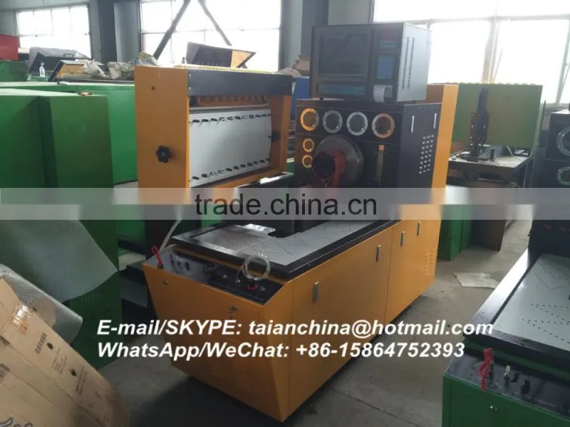 BD850 yellow color diesel injection pump test bench/banco de pruebas para bombas de inyeccioin