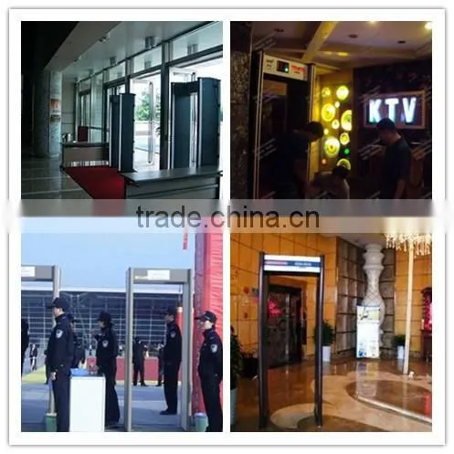 18 Zones Door Frame Archway Security Walk Through Metal Detector Gate