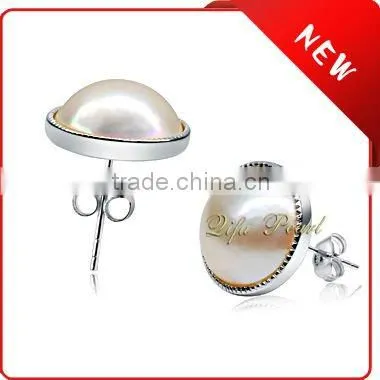 925 Silver Mabe Pearl Jewelry