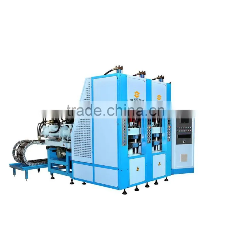 automatic 2 station eva sport shoes making machine