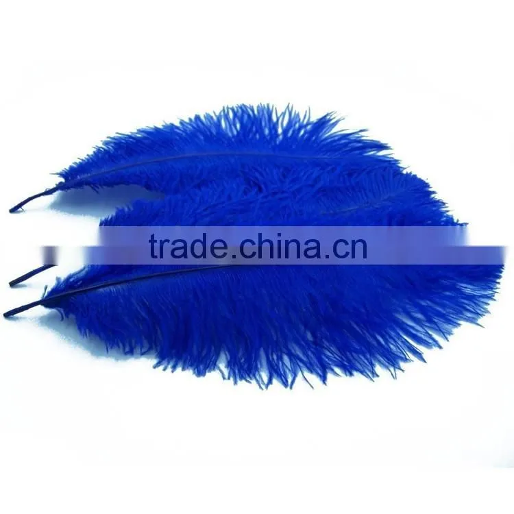Cobalt Colour Carnival Ostrich Feathers, Ostrich Plumes Feathers, Artificial Ostrich Plumes for Wholesale