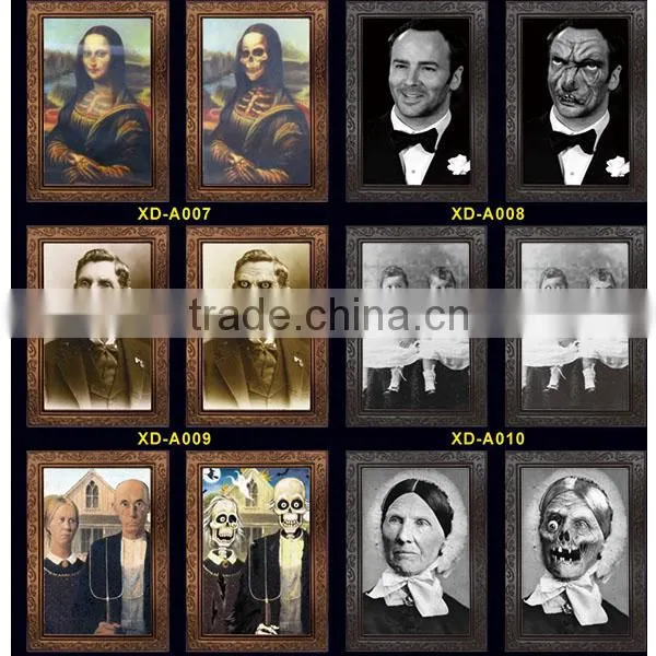 3D lenticular printing horror teeth pictures for halloween horror gifts