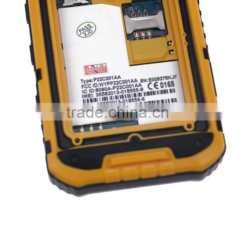 High configuration android smart phone android IP68 waterproof rugged phone