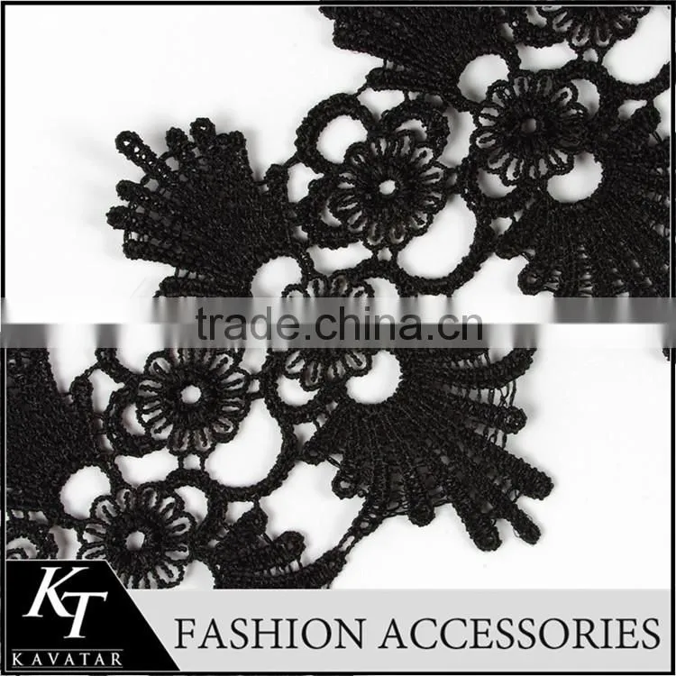 Yard Sale Polyester Embroidery Bead Motif Trim for Woman Diy