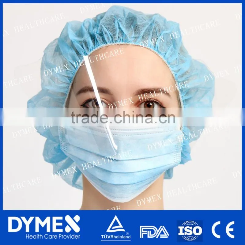 Surgical Face Mask with Anti-Fog Shield