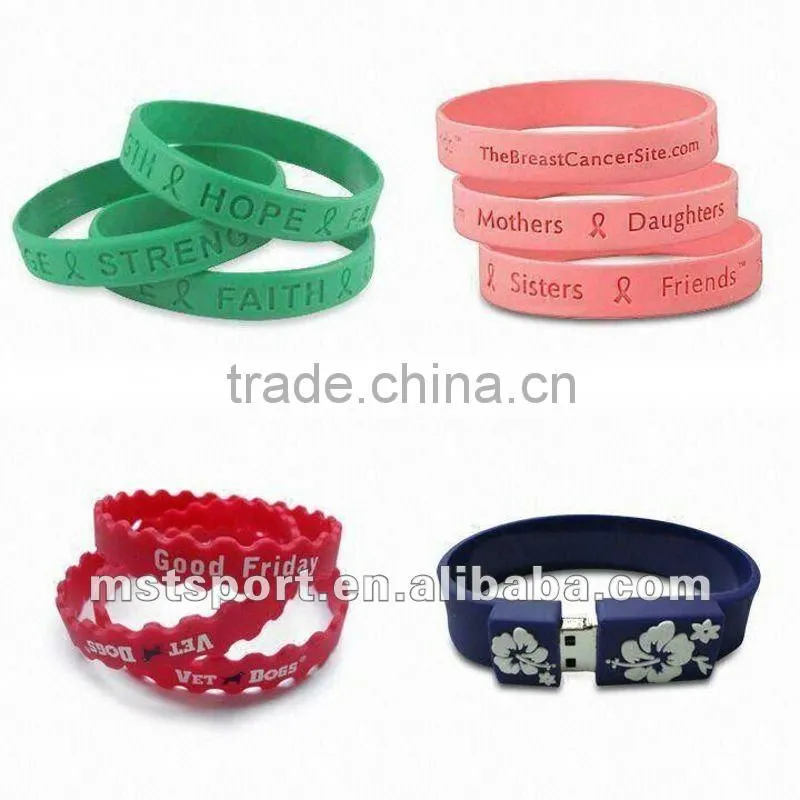 2015 new high quality fashion cheap custom silicone bracelets