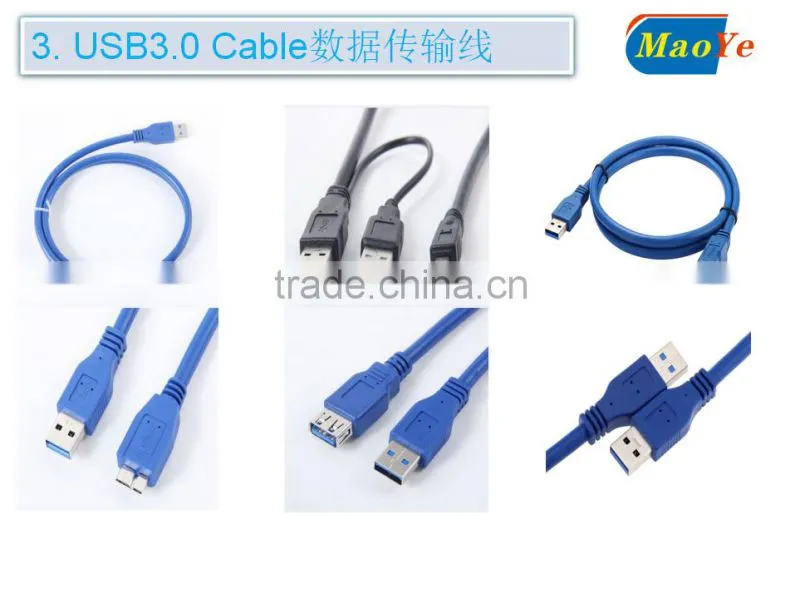 USB3.0 Datacable AM-AM Flat Wire Hard-disk Cartridge Cable