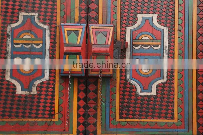 Chinese Antique Carved Arab Door for Hotel