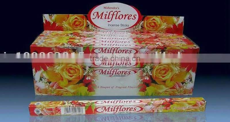 Milflores Incense Sticks in Square Packing