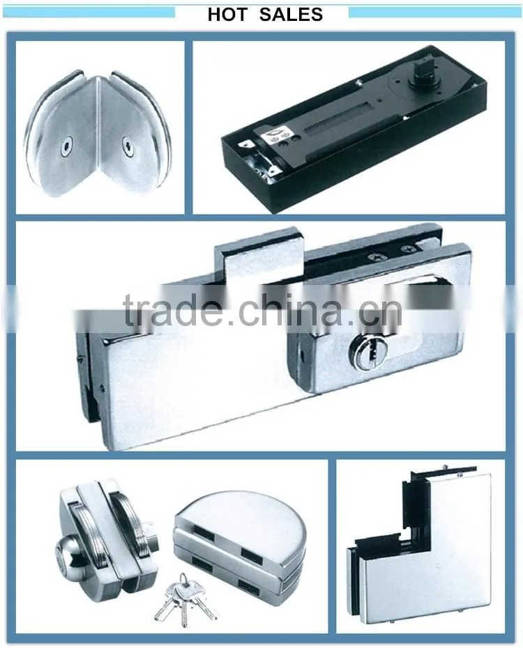 Stainless steel glass door cabinet hinge (DL-034)