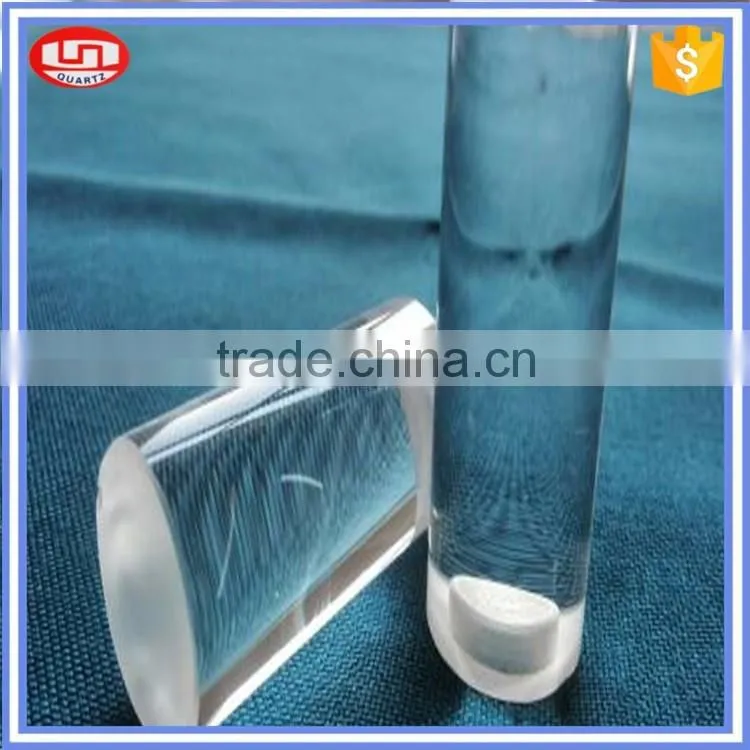 Hollow quartz fiberglass rod