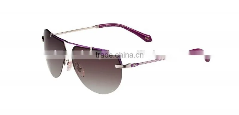 High-end and full-frame metal polarized sunglasses New design Pilot sun glasses