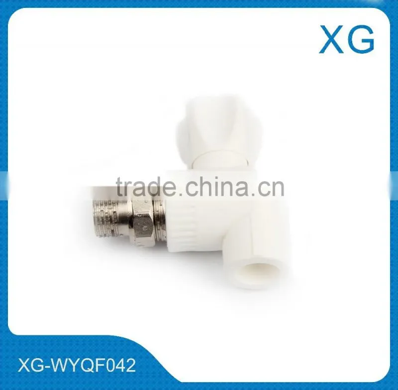 DN20 ball valve/PPR dark valve/traingle compact ball dark valve/ppr stop cock valve