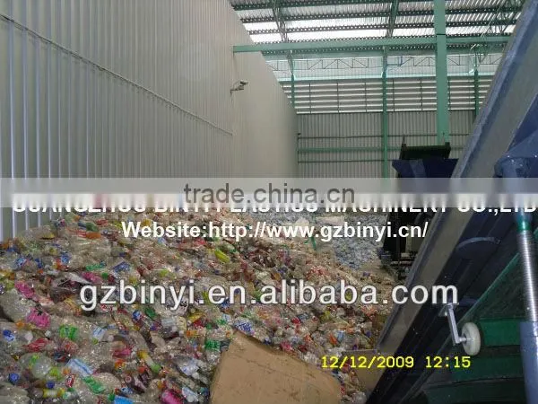 pet bottle recycling and washing line /pet plastic recycling line /pet flakes recycling line