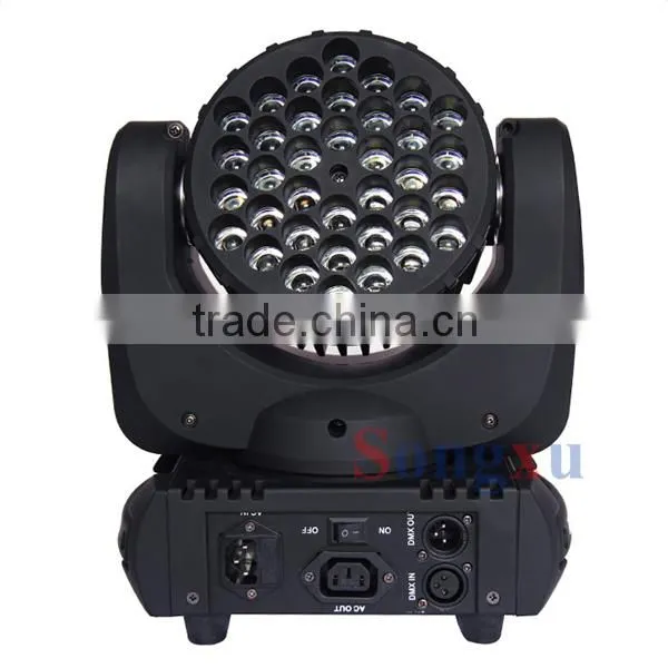 professional 36x3w rgbw beam led martin moving head dj lighting