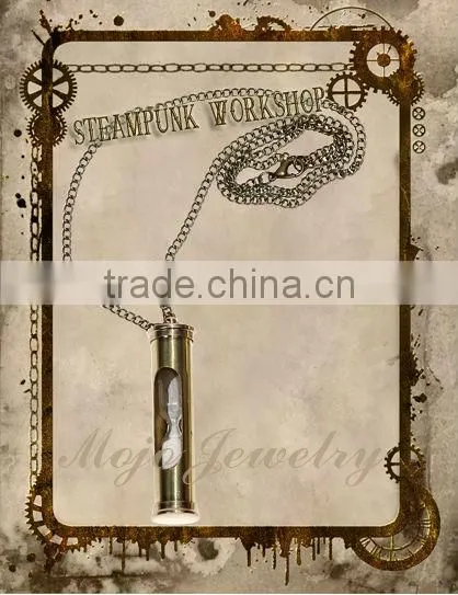 Vintage Jewelry Retro 70s Alternative Hip Hop Steampunk Chain Necklace